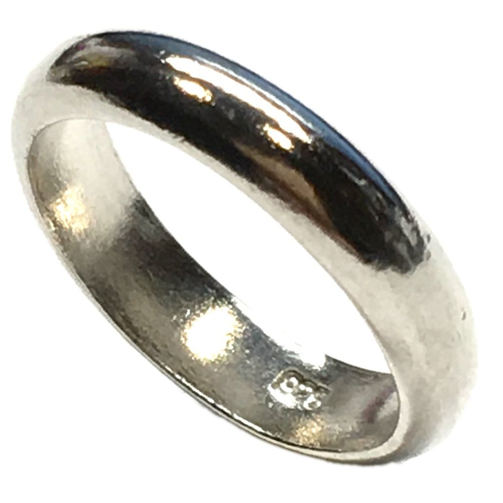Sterling Silver Baby or Midi Ring sz 0 11.53mm